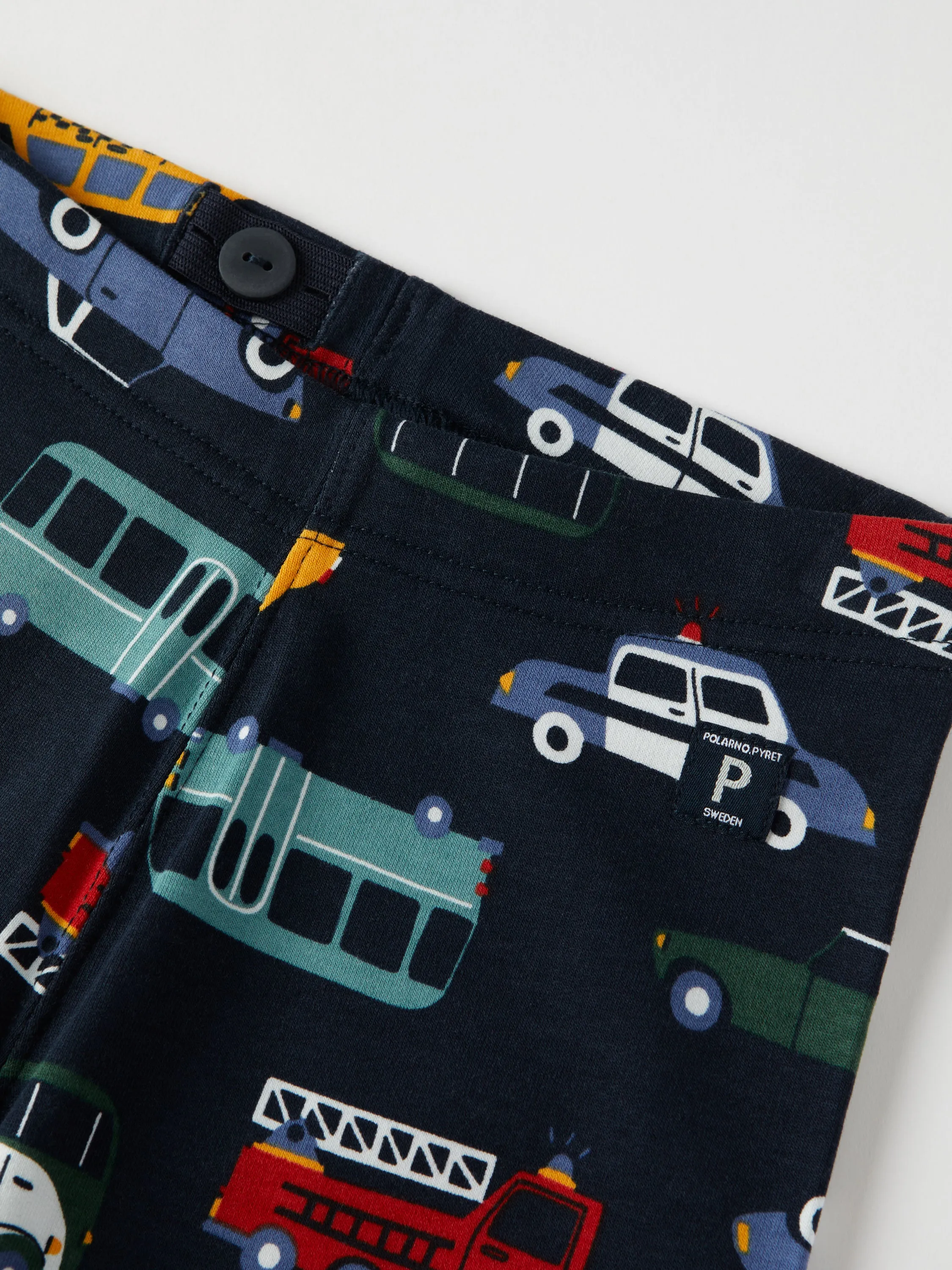 Vehicle Print Kids Leggings