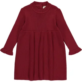 Vignette Sonya Long Sleeve Dress, Red