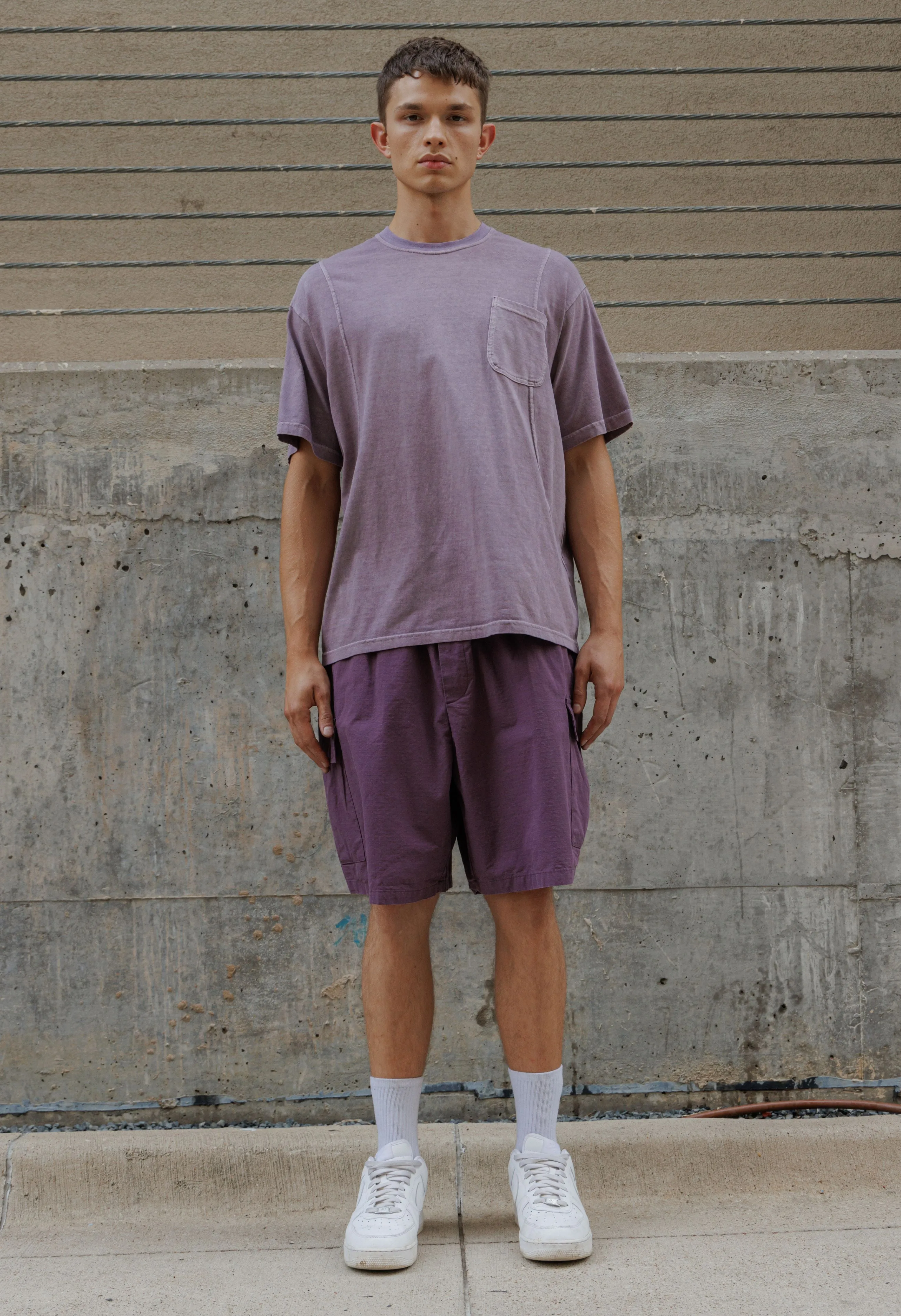 Wing T Shirt in Plum