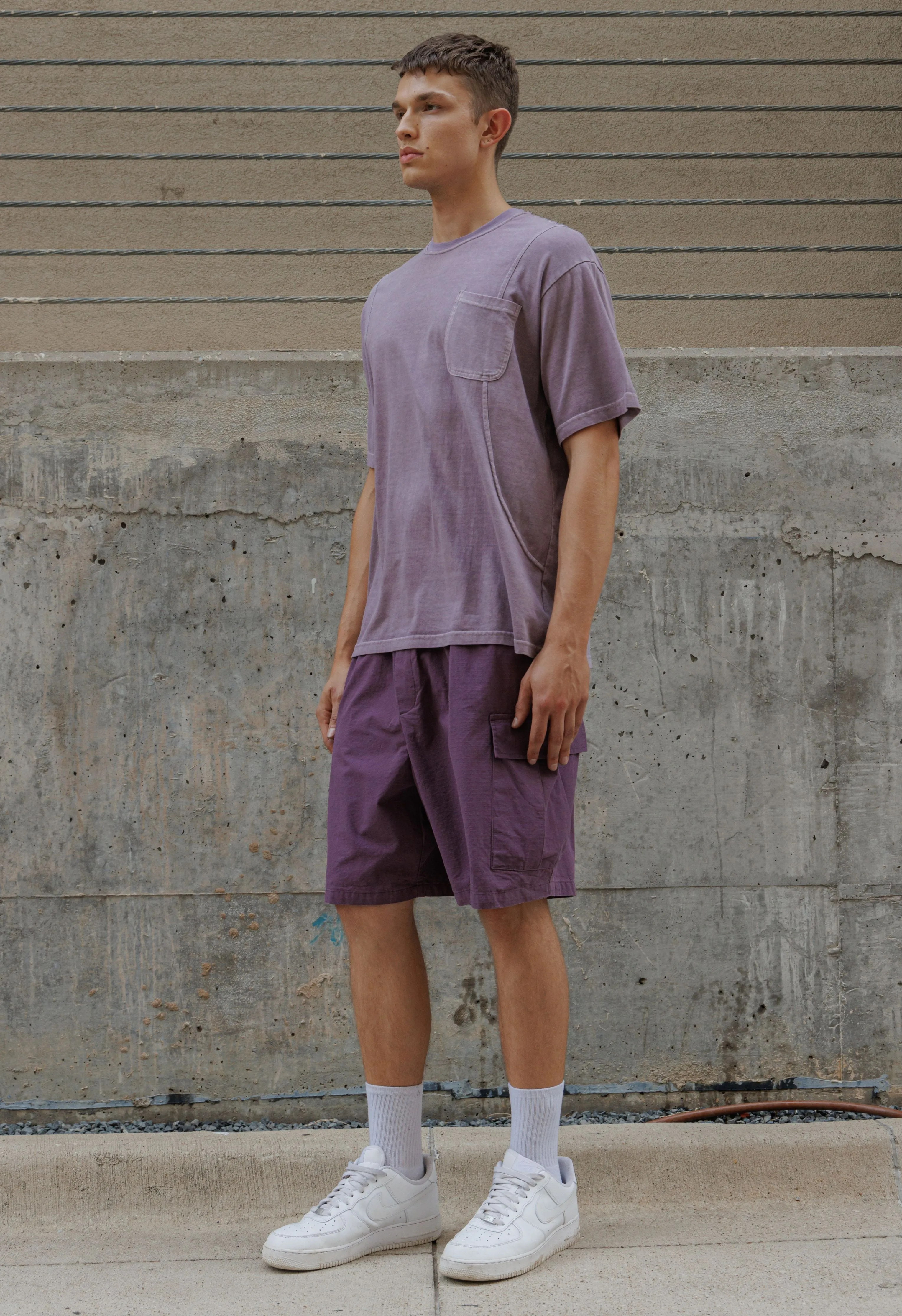 Wing T Shirt in Plum