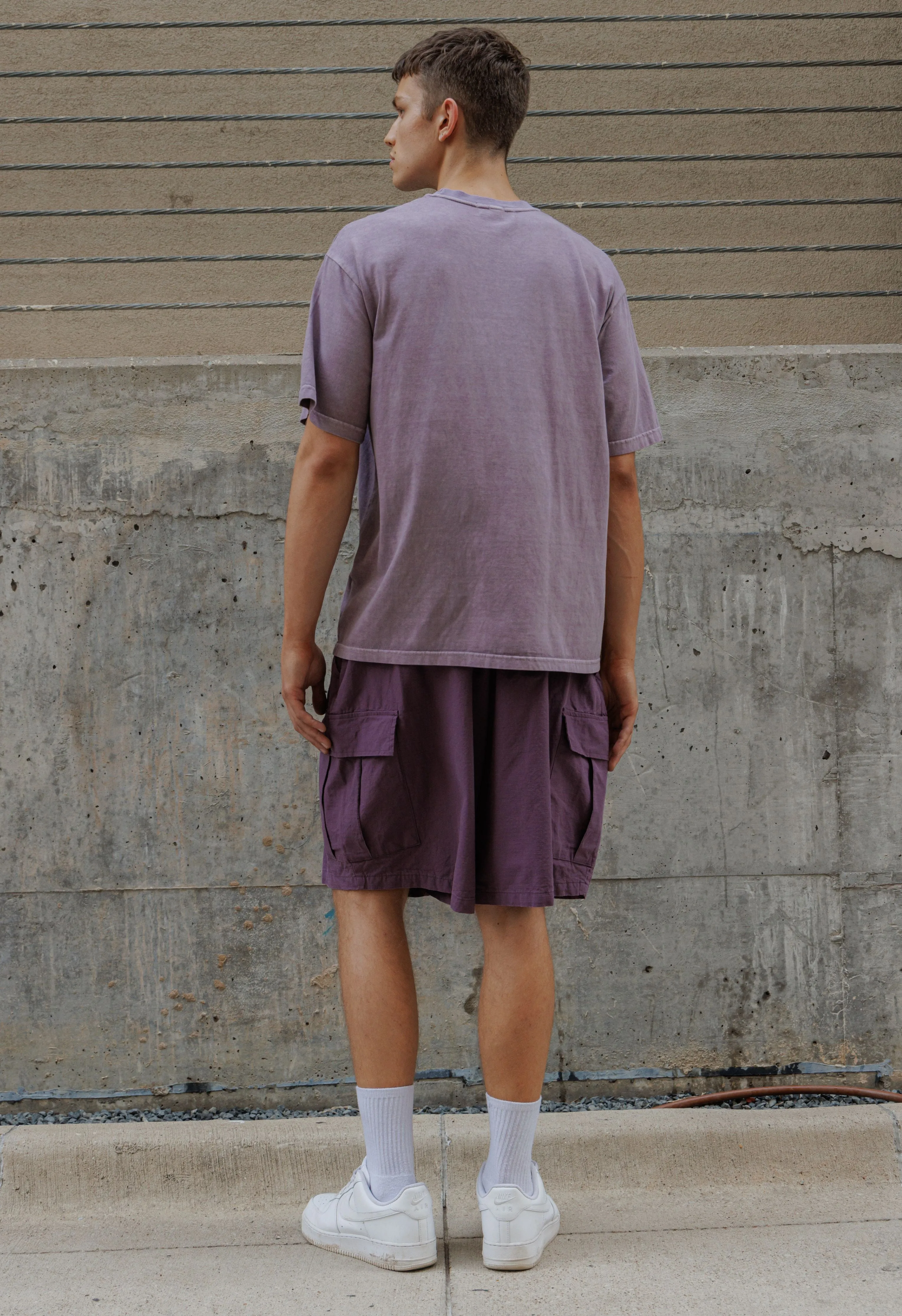 Wing T Shirt in Plum