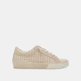 ZINA CROCHET SNEAKERS SANDSTONE CROCHET