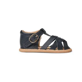 Zodiac Blue Leather Baby Sandal